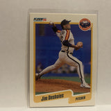 #229 Jim Deshaies Houston Astros 1990 Fleer Baseball Card IK