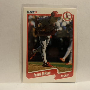 #249 Frank Dipino St Louis Cardinals 1990 Fleer Baseball Card IK