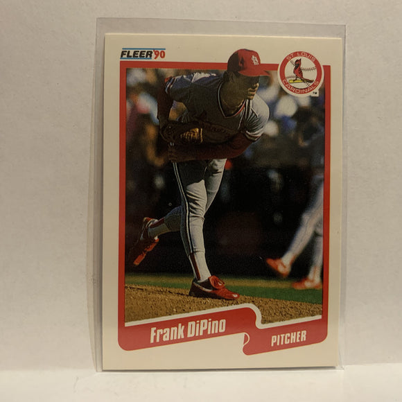 #249 Frank Dipino St Louis Cardinals 1990 Fleer Baseball Card IK