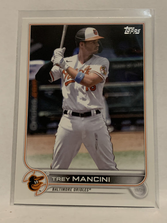 #79 Trey Mancini   Baltimore Orioles 2022 Topps Series 1 Baseball Card MLB