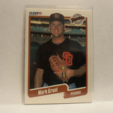 #156 Mark Grant San Diego Padres 1990 Fleer Baseball Card IK