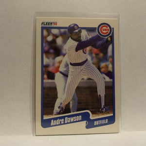 #29 Andre Dawson Chicago Cubs 1990 Fleer Baseball Card IK