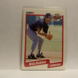 #367 Wally Backman Montreal Expos 1990 Fleer Baseball Card IL