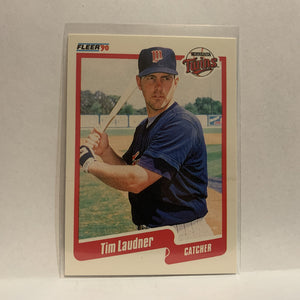 #380 Tim Laudner Minnesota Twins 1990 Fleer Baseball Card IL