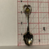 San Diego California Sail Boat Palm Tree Collectable Souvenir Spoon DP