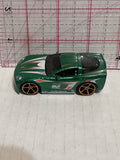 Green 2005 Corvette C2760 2004 Hot Wheels Diecast Car