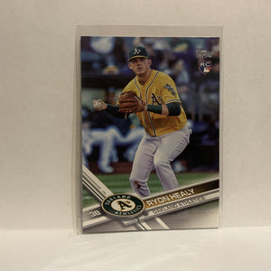 #53 Ryon Healy Rookie Oakland Athletics 2017 Topps Series 1 Baseball Card IP