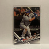 #104 Dioner Navarro Toronto Blue Jays 2017 Topps Series 1 Baseball Card IP