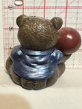 Teddy Bear Bowling Figurine Ornament