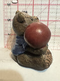 Teddy Bear Bowling Figurine Ornament