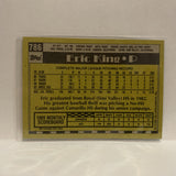 #786 Eric King Chicago White Sox 1990 Topps Baseball Card IS