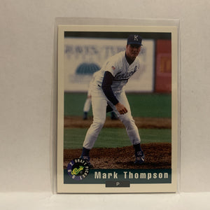 #47 Mark Thompson 1992 Draft Pick Colorado Rockies 1992 Classic Games Baseball Card IT