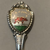 California Bear Crest Collectable Souvenir Spoon DV