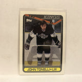 #281 John Tonelli Los Angeles Kings 1990-91 Topps Hockey Card JZ