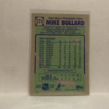 #274 Mike Bullard Philadelphia Flyers 1990-91 Topps Hockey Card JZ