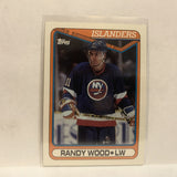 #97 Randy Wood New York Islanders 1990-91 Topps Hockey Card JZ1