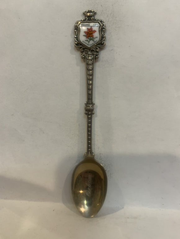Oxbow Saskatchewan Prairie Lily Souvenir Spoon