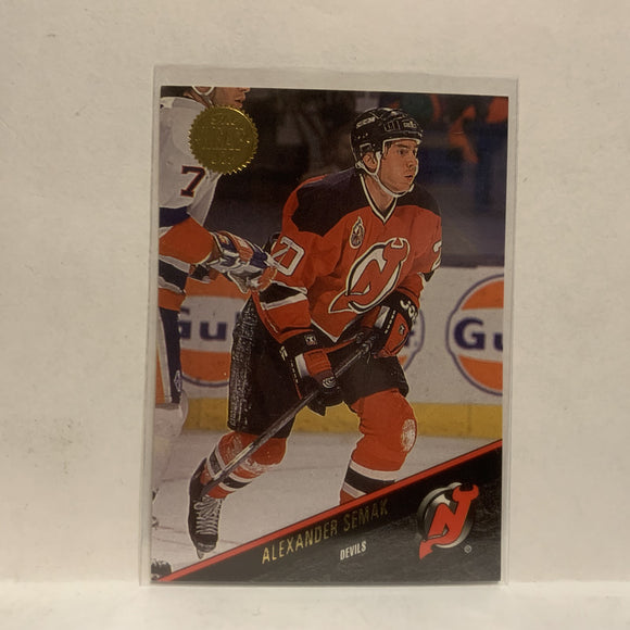 #35 Alexander Semak New Jersey Devils 1993-94 The Leaf Hockey Card JZ1