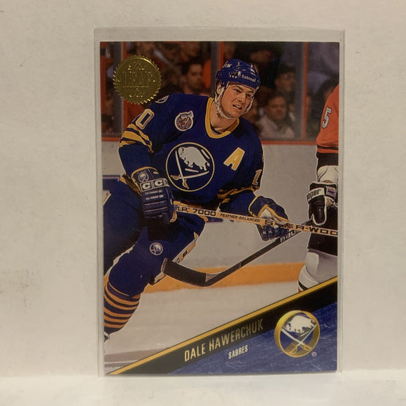 #71 Dale Hawerchuk Buffalo Sabres 1993-94 The Leaf Hockey Card JZ2