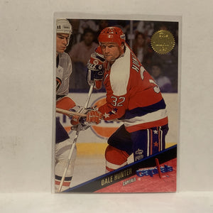 #118 Dale Hunter Washington Capitals 1993-94 The Leaf Hockey Card JZ2