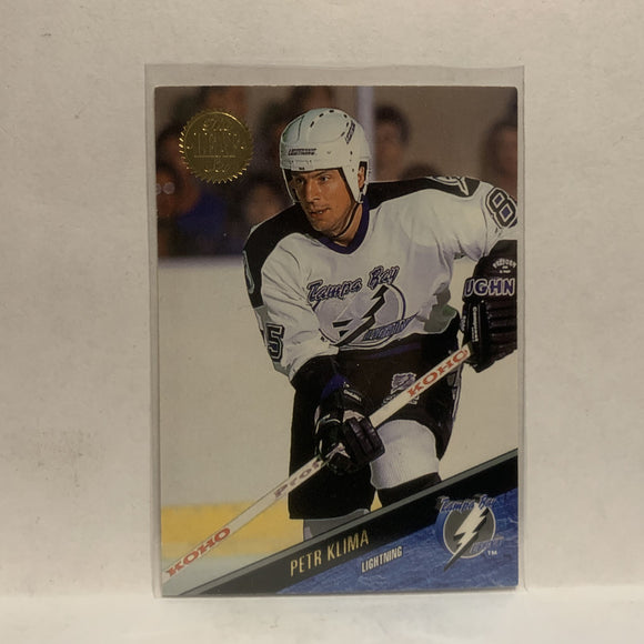 #321 Peth Klima Tampa Bay Lightning 1993-94 The Leaf Hockey Card JZ2