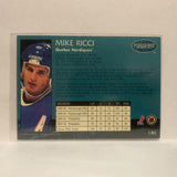 #146 Mike Ricci Quebec Nordiques 1993-94 Parkhurst Hockey Card JZ2