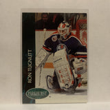 #290 Ron Tugnutt Edmonton Oilers 1993-94 Parkhurst Hockey Card JZ2