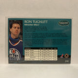 #290 Ron Tugnutt Edmonton Oilers 1993-94 Parkhurst Hockey Card JZ2