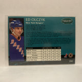 #350 Ed Olczyk New York Rangers 1993-94 Parkhurst Hockey Card JZ3