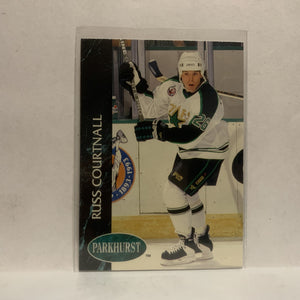 #78 Russ Courtnall Minnesota North Stars 1993-94 Parkhurst Hockey Card JZ3