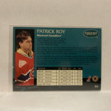 #84 Patrick Roy Montreal Canadiens 1993-94 Parkhurst Hockey Card JZ3