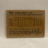 #767 Jose Lind Pittsburgh Pirates 1988 Topps Baseball Card IY