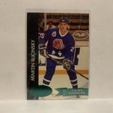 #149 Martin Rucinsky Quebec Nordiques 1993-94 Parkhurst Hockey Card JZ3