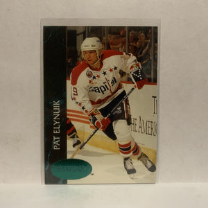 #205 Pat Elynuik Washington Capitals 1993-94 Parkhurst Hockey Card JZ3