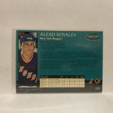 #109 Alexei Kovalev New York Rangers 1993-94 Parkhurst Hockey Card JZ3