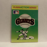 Team Logo San Francisco Giants 1990 Fleer Baseball Card IY