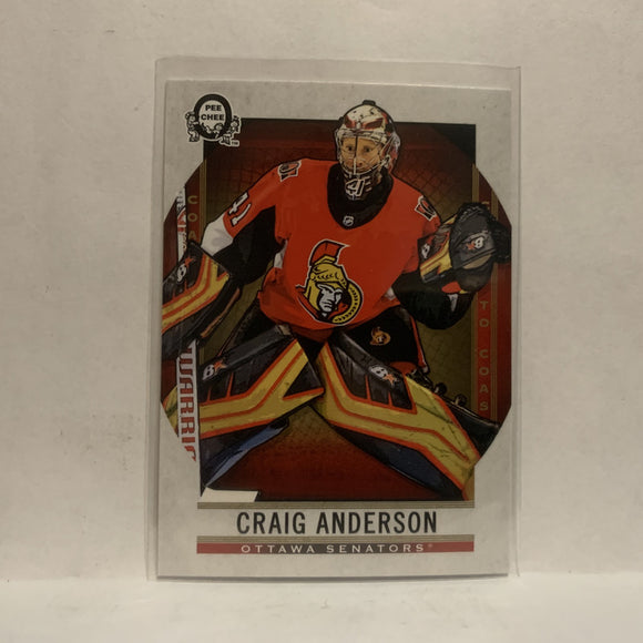 #87 Craig Anderson Ottawa Senators2018-19 OPC Coast to Coast Hockey Card KA