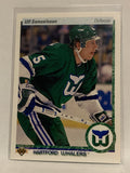 #287 Ulf Samuelsson Hartford Whalers 1990-91 Upper Deck Hockey Card  NHL