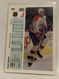 #109 Kevin Hatcher Washington Capitals 1990-91 Upper Deck Hockey Card  NHL