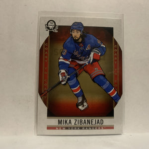 #93 Mika Zibanejad New York Rangers2018-19 OPC Coast to Coast Hockey Card KC