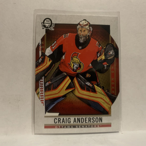 #87 Craig Anderson Ottawa Senators2018-19 OPC Coast to Coast Hockey Card KC