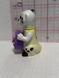 Puppy Holding a Purple Present 101 Dalmation Disney Mcdonalds Toy Character