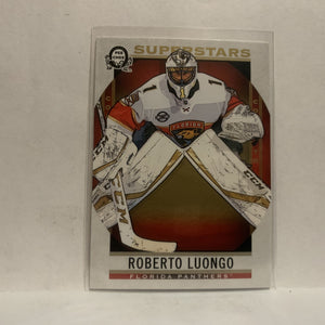 #135 Roberto Luongo Superstars Florida Panthers2018-19 OPC Coast to Coast Hockey Card KC