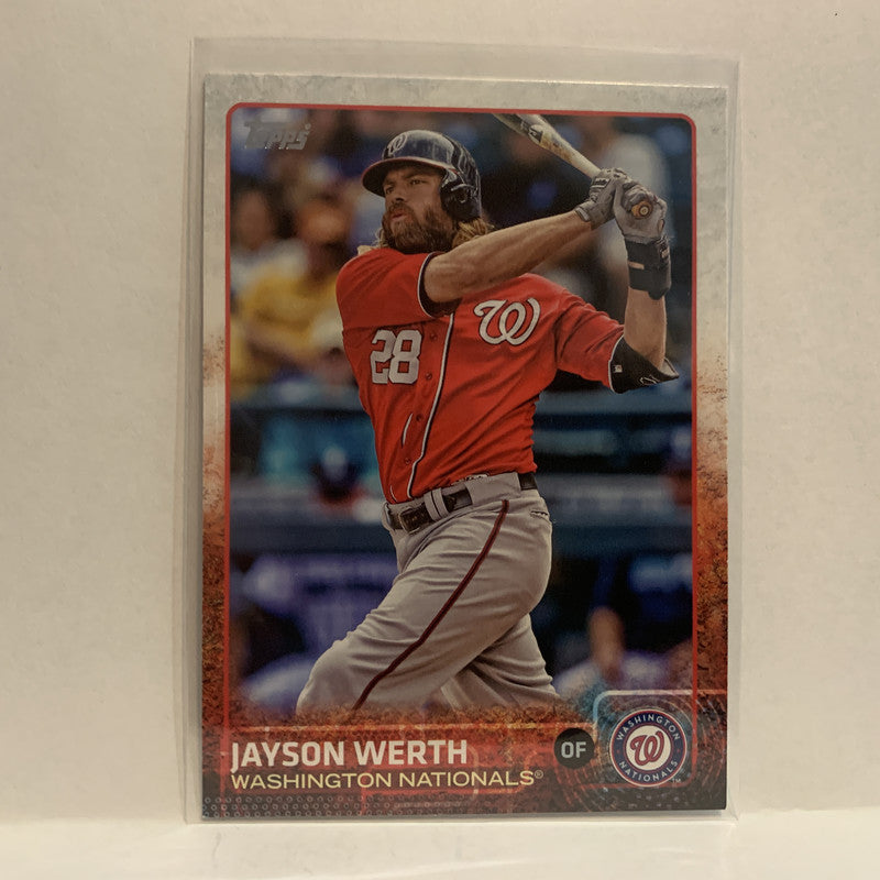 Topps Jayson Werth Baseball Trading Cards