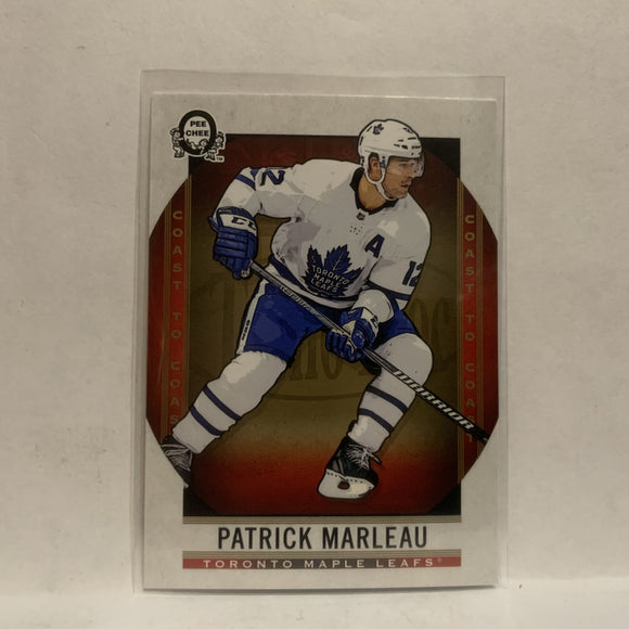 #28 Patrick Marleau Toronto Maple Leafs2018-19 OPC Coast to Coast Hockey Card KD