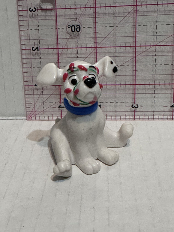 Puppy Wearing Christmas Lights 101 Dalmation Disney Mcdonalds Toy Character