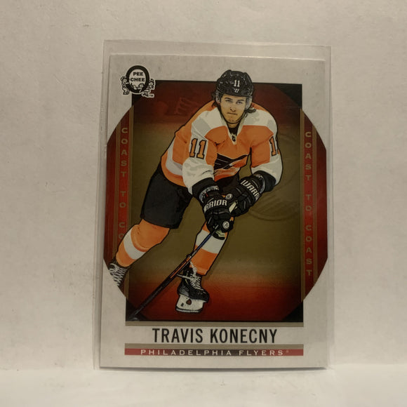 #34 Travis Konecny Philadelphia Flyers2018-19 OPC Coast to Coast Hockey Card KD