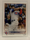 #147 Willson Contreras Chicago Cubs 2022 Topps Series One Baseball Card MLB