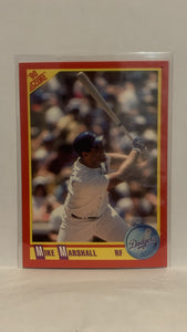 #384 Mike Marshall Los Angeles Dodgers 1990 Score Baseball Card