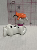 Puppy Laying Down with a Leaf on Head 101 Dalmation Disney Mcdonalds Toy Character